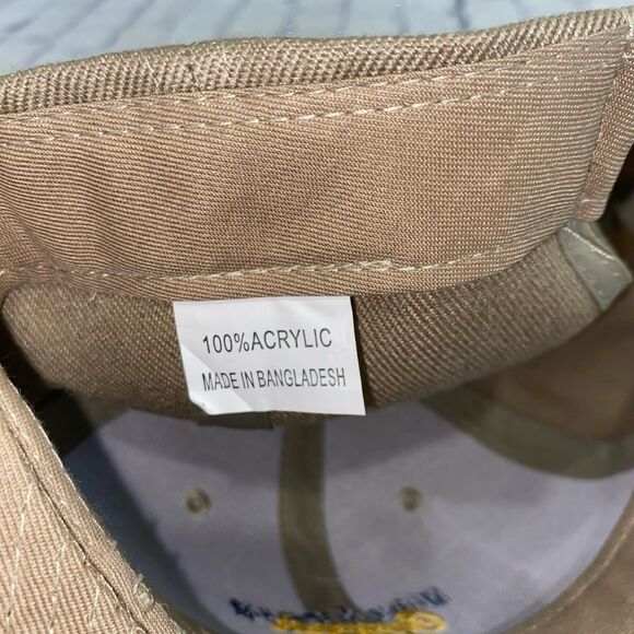 Mountain Conqueror Cap Hat Unisex Snapback Adjustable Brown Embroidered - Picture 7 of 9